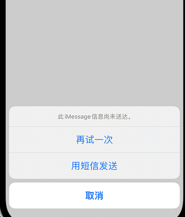 贺兰apple维修iPhone上无法正常发送iMessage信息