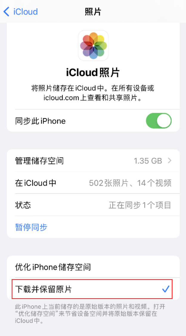 贺兰苹果手机维修分享iPhone 无法加载高质量照片怎么办 